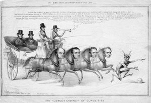 Van Humbugs kuriositeter, ca. 1837