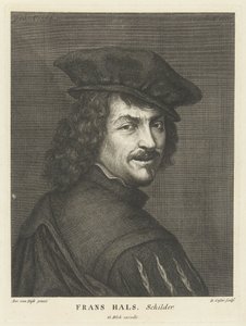 Portrett av maleren Frans Hals av David Coster