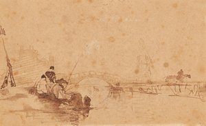 Ta med fangsten (blekk og vask) av David Cox