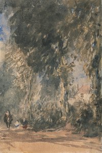 The Abbey Gates ser til Greenfield House av David Cox