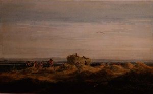 Hayfield av David Cox