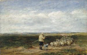 Hyrden, flokkens retur av David Cox