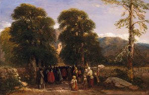 Den walisiske begravelsen, 1848