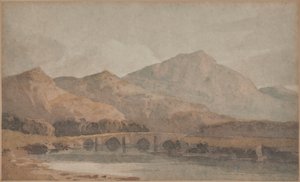 Utsikt i Nord-Wales av David Cox