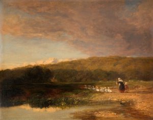 Evening, 1851-1853.    1180862   no       norwegian Successfully Translated  Original: Madonna met kind Translat: Madonna met kind 1365022 no norwegian Successfully Translated Original: Design for a Woven Fabric, Fragment Translat: Design for a Woven Fabri av David Cox the elder