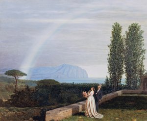 Par før Landskap nær Genova av David Dellepiane