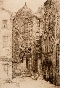 Strathmartine Lodging, 1900-tallet (etsing)