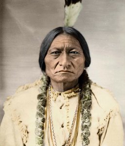 Sitting Bull, innfødt nordamerikansk sjef -