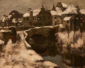 Dunlop, Winter (olje på lerret)