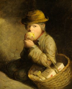 En fyrstikkselger, ca. 1859 (olje på lerret) av David Gilmour Blythe