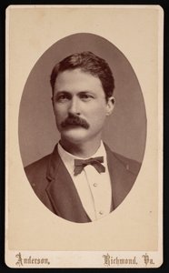 Portrett av George Washington Custis Lee 1832-1913, 1876. av David H. Anderson