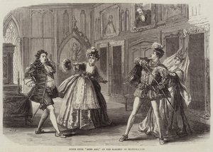 Scene fra Ages Ago, i Gallery of Illustration av David Henry Friston
