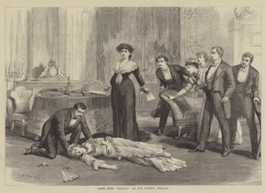 Scene fra Delilah ved det olympiske teateret av David Henry Friston