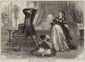 Scene fra Fernande, på St James's Theatre av David Henry Friston