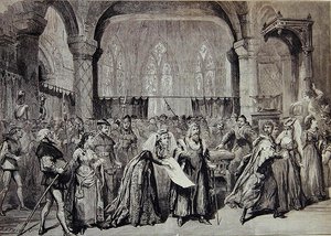 Scene fra "The Canterbury Pilgrims", av Charles Villiers Stanford av David Henry Friston