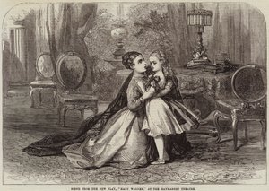 Scene fra New Play, Mary Warner, på Haymarket Theatre av David Henry Friston