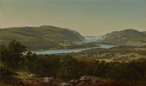 Utsikt fra Garrison, West Point, New York av David Johnson