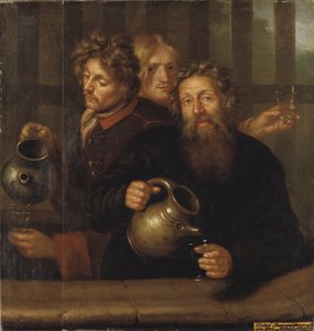 Badmesteren i Medevi og sønnene hans, 1686 av David Klöcker Ehrenstrahl