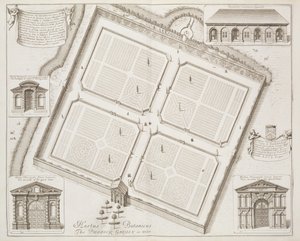 Hortus Botanicus, The Physick Garden, Oxon, fra 