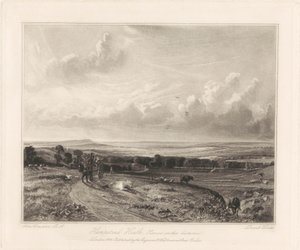 Hampstead Heath, Harrow in the Distance av David Lucas