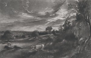 Sommerkveld, 1831. av David Lucas