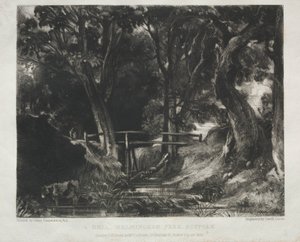 Ulike landskapsfag, karakteristisk for engelsk natur fra bilder ..., 1830. av David Lucas