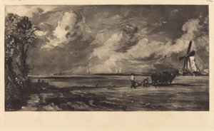 Vår av David Lucas after John Constable