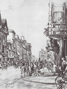 Oxford: Carfax fra mitraen (lito)