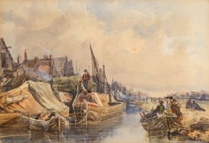 Kanalscene av David Murray
