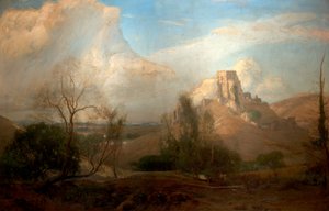 Long After, Corfe Castle, Dorset, 1894 av David Murray
