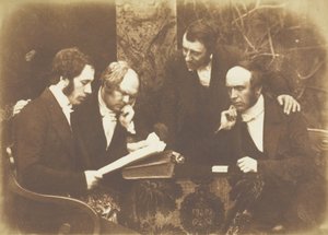 Dumbarton Presbytery, 29. mars 1845. Skapere: David Octavius Hill, Robert Adamson, Hill & Adamson. av Hill and Adamson