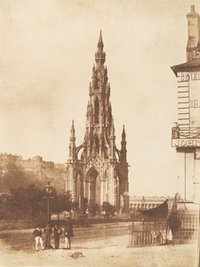 Edinburgh. Scott-monumentet, 1843-47. Skapere: David Octavius Hill, Robert Adamson, Hill & Adamson. av Hill and Adamson