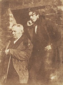 pastor Miller og hans sønn pastor Samuel Miller, 1843-47. Skapere: David Octavius Hill, Robert Adamson, Hill & Adamson. av Hill and Adamson