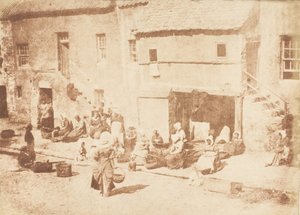 St. Andrews. North Street, Fishergate, 1843-47. Skapere: David Octavius Hill, Robert Adamson, Hill & Adamson. av Hill and Adamson