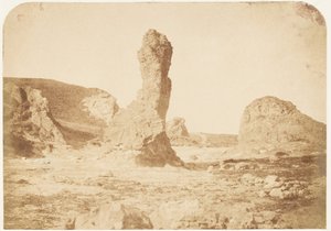 St. Andrews. The Spindle Rock, 1843-47. Skapere: David Octavius Hill, Robert Adamson, Hill & Adamson. av Hill and Adamson