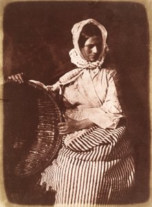 Mrs Hall, Newhaven, ca. 1843-47 (saltpapirtrykk fra kalorinegativ) (se også 224279, 224280)