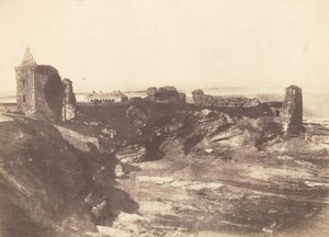 Slottet, St. Andrews av David Octavius Hill and Robert Adamson