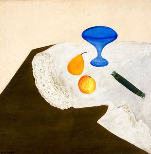 Stilleben med blå vase, 1919.