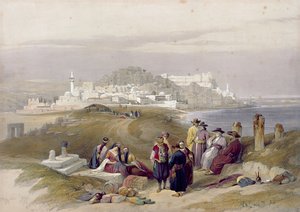 Jaffa, gamle Joppa, 16. april 1839, plate 61 fra bind II av 