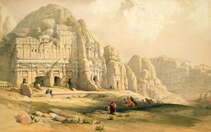 Petra, 8. mars 1839, plate 96 fra bind III av 