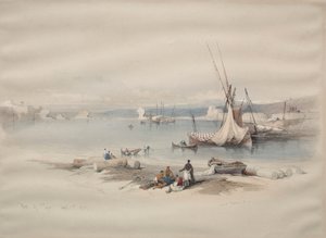 Port of Tyre av David Roberts