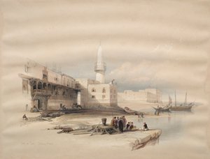Kai i Suez, 1839. av David Roberts