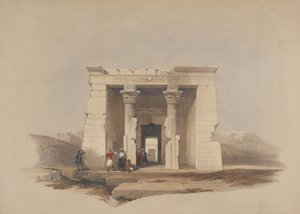 Dendur-tempelet, Nubia av David Roberts