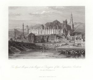 Den store moskeen og Alcazar av David Roberts