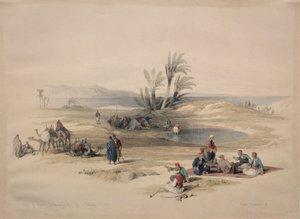 Moses' brønner, Tyhs villmark av David Roberts