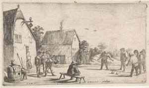 Bønder spiller boule Friluftssjangerscener (serietittel)