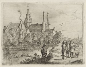 Slott på vannet av David Teniers (II)
