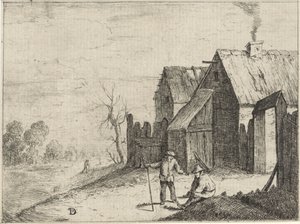 To bønder snakker av David Teniers (II)