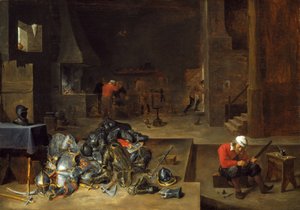 Panserbutikken av David Teniers the Younger