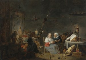 Heksesabbaten av David Teniers the Younger